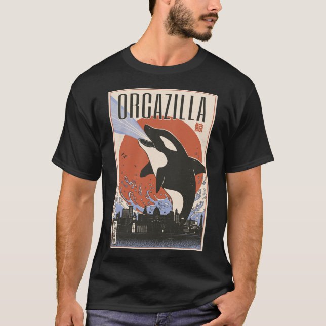 Camiseta Orcazilla Asia Whale (Anverso)