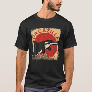 Camiseta Orcazilla - Orca de ballena asesina divertida