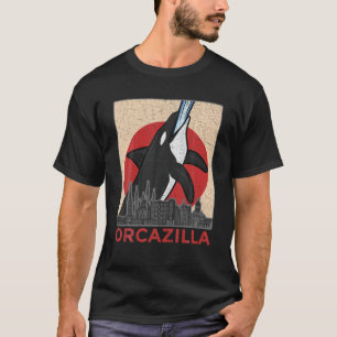 Camiseta Orcazilla - Orca de ballena asesina divertida