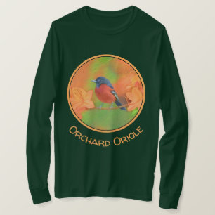 Camiseta Orchard Oriole Songbird Pintura original de aves