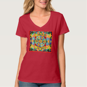 Camiseta Orden abstracta
