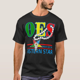 Camiseta Orden de collar de estrellas de OES de la madre es