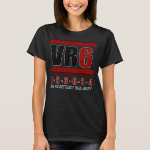 Camiseta Orden de encendido del cilindro del motor de ajust
