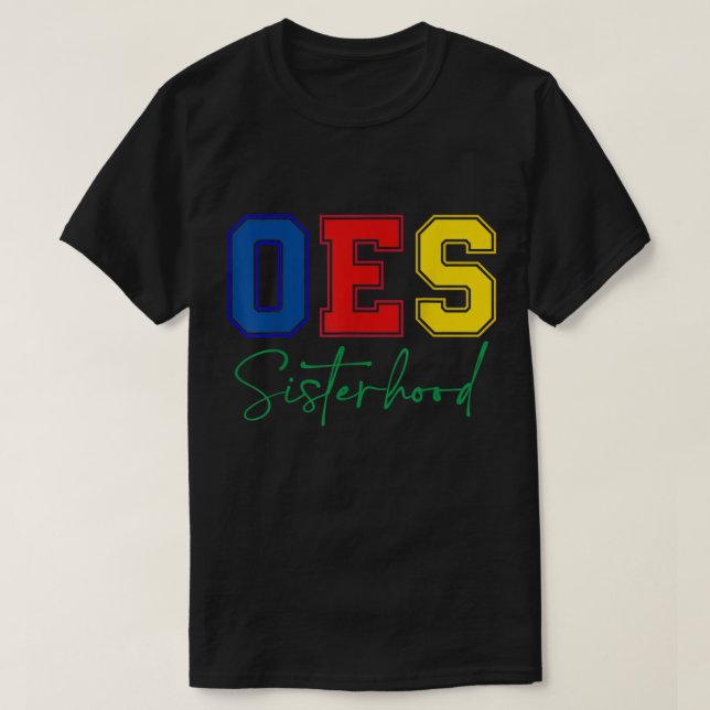 Camiseta Orden de hermandad de OES de la Madre Estrella del (Diseño del anverso)