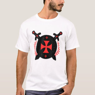 Camiseta Orden de Knight del Emblem Templario Cruzado