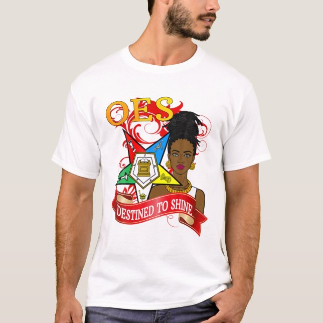 Camiseta Orden De La Estrella Oriental OES Diva Destinada A (Anverso)