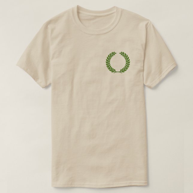 Camiseta Orden de la SCA del Laurel (Diseño del anverso)