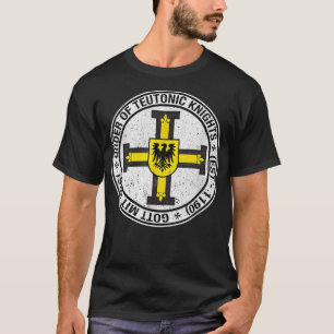 Camiseta Orden de los Caballeros Escudo Teutónico de Armas