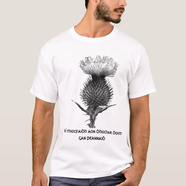 Camiseta Orden del cardo (gaélico) (Anverso)