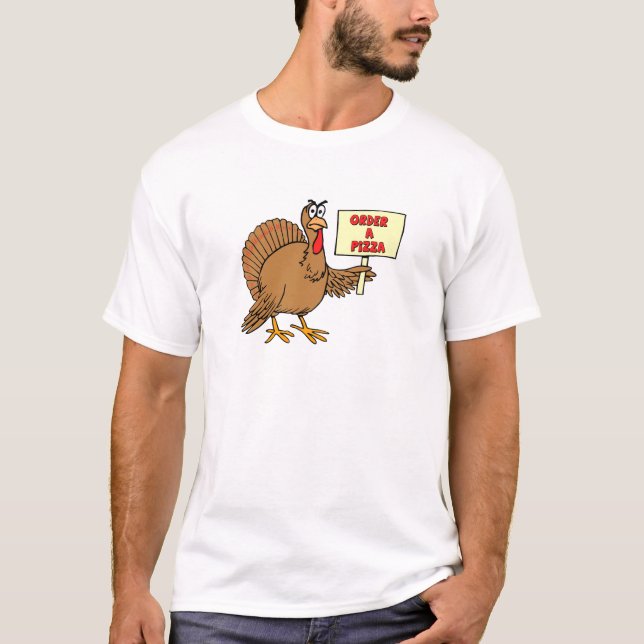 Camiseta Orden divertida una acción de gracias Turquía de (Anverso)