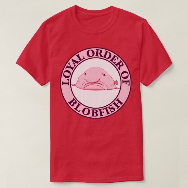 Camiseta Orden leal de los Blobfish (Diseño del anverso)