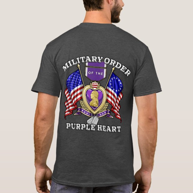 Camiseta Orden Militar del Corazón Morado (Reverso)