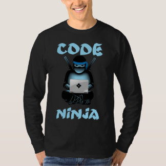 Camiseta Ordenador De Códigos De Programador Ninja De Códig