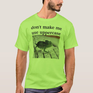Camiseta Ordenador del camaleón