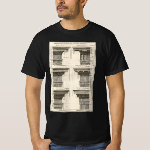 Camiseta Órdenes de Arquitectura, Entablamentos Antiguos