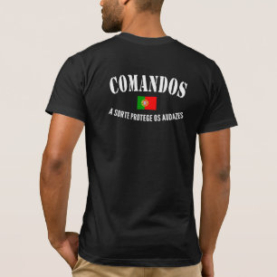 Camiseta Órdenes especiales de Comandos de Portugal