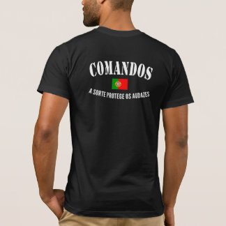 Camiseta Órdenes especiales de Comandos de Portugal