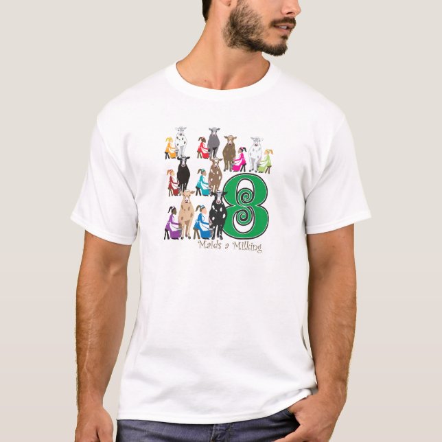 Camiseta Ordeño de 8 criadas (Anverso)