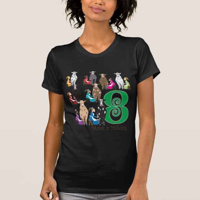 Camiseta Ordeño de 8 criadas (Anverso)