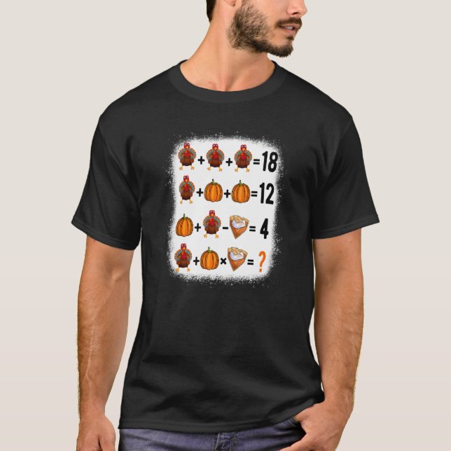 Camiseta Order Of Operations Quiz Math Teacher Happy Thanks (Anverso)