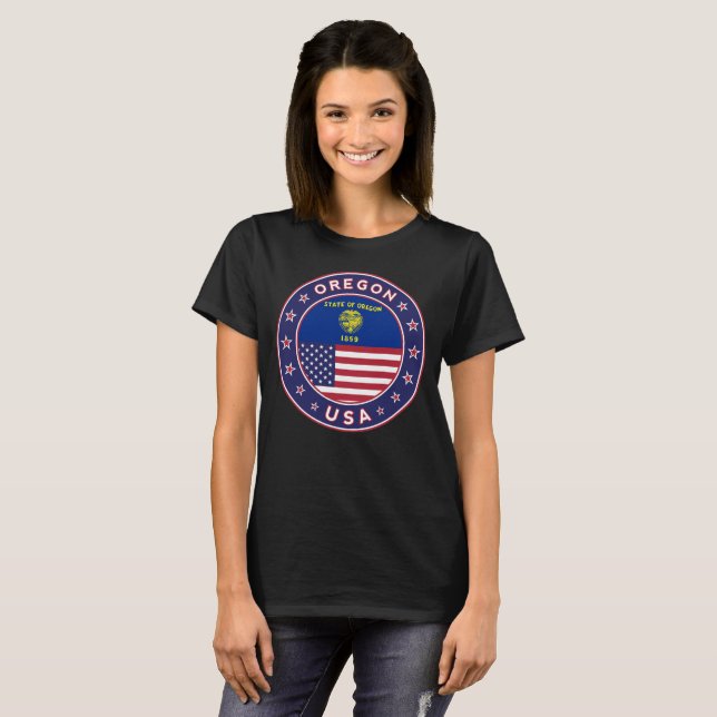 Camiseta Oregón (Anverso completo)