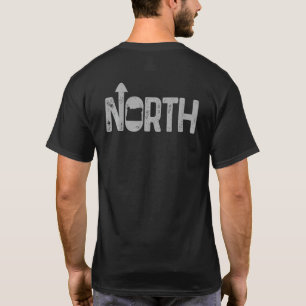 Camiseta Oregón Arriba Norte Pnw Mapa Del Estado Del Pacífi