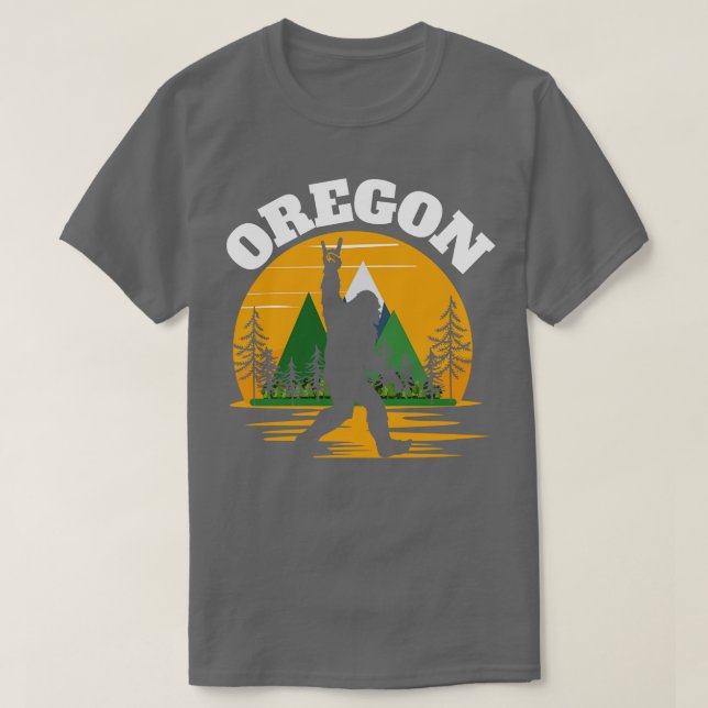 Camiseta Oregon Bigfoot (Diseño del anverso)