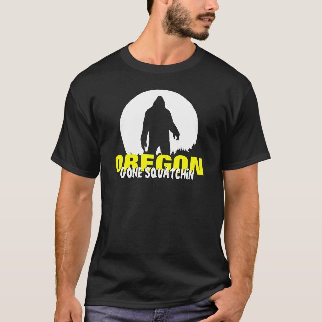 Camiseta Oregon Bigfoot T Shirt (Anverso)