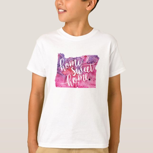 Camiseta Oregon casero dulce casero (Anverso)