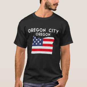 Camiseta Oregon City Oregon EE.UU. EE.UU. EE.UU. Viajes Ore