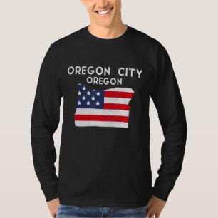 Camiseta Oregon City Oregon EE.UU. EE.UU. EE.UU. Viajes Ore