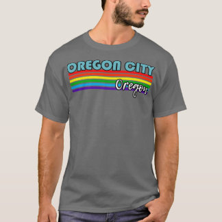 Camiseta Oregon City Oregon Orgullo Oregon City LGBT Regalo