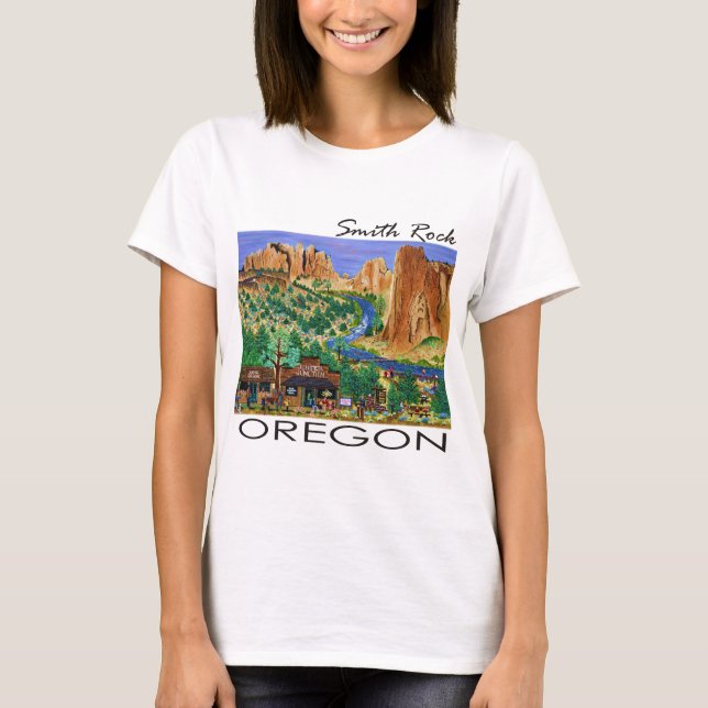 Camiseta ~ Oregon de la roca de Smith (Anverso)