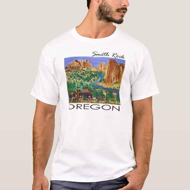 Camiseta ~ Oregon de la roca de Smith (Anverso)