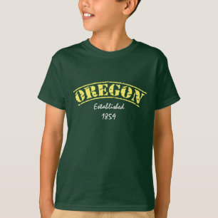 Camiseta Oregon estableció