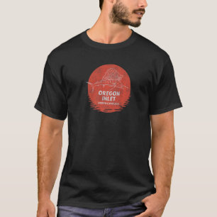 Camiseta Oregon Inlet NC Verano Vacaciones Pesca Mar