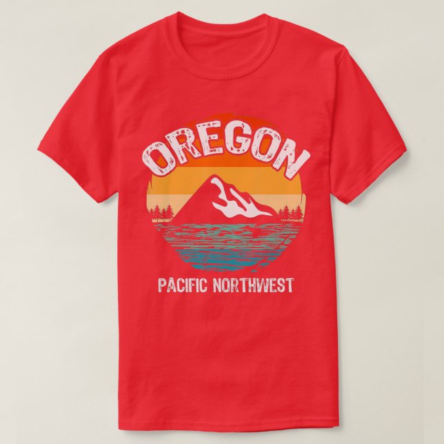 Camiseta Oregon Northwest (Diseño del anverso)