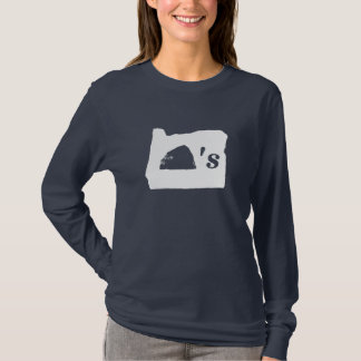 Camiseta Oregon oscila (el glyph blanco)