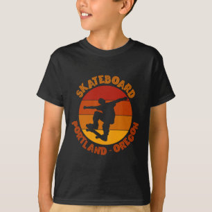 Camiseta Oregon Portland patinador urna monopatinaje 4