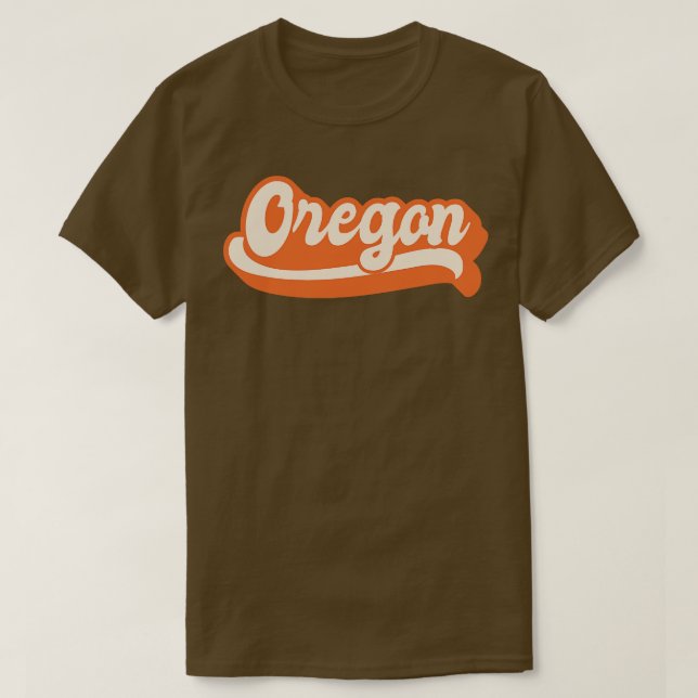 Camiseta Oregon Retro (Diseño del anverso)