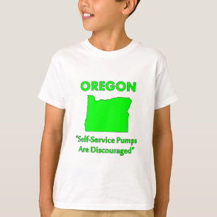 Camiseta Oregón - Se Desalientan las Bombas de Autoservicio