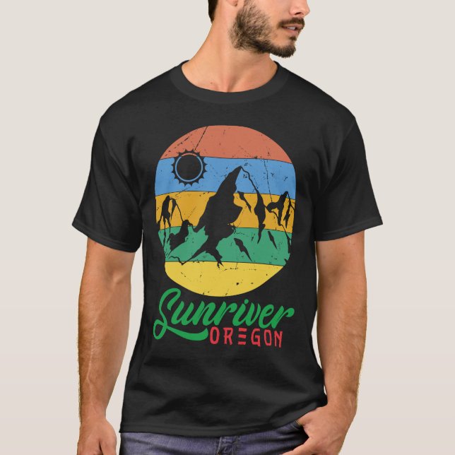Camiseta Oregon Sunriver Souvenir Oregon Mountain Sunriver (Anverso)