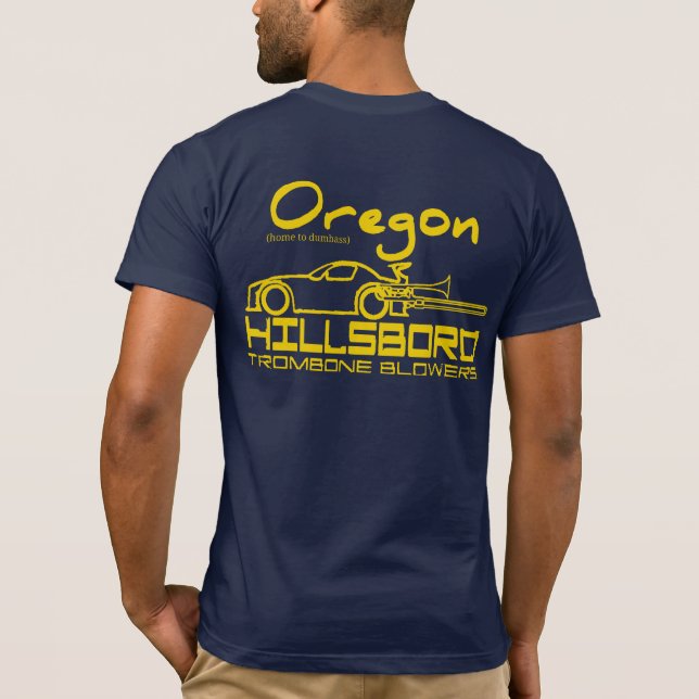Camiseta Oregon Trombone Blowers (Reverso)