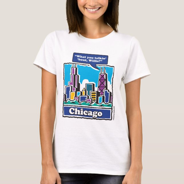 Camiseta orejas de Willis Tower (Anverso)