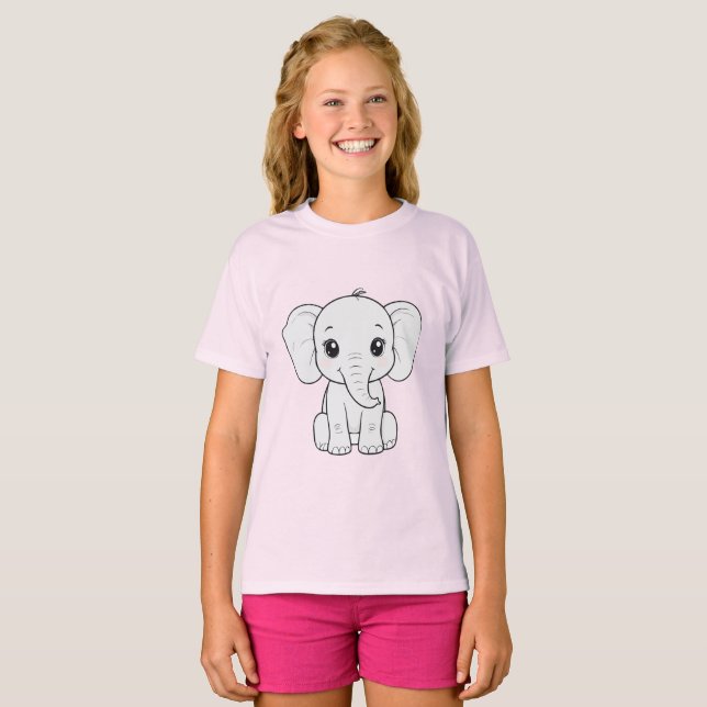 Camiseta Orejas Grandes, Corazón Más Grande (Anverso completo)