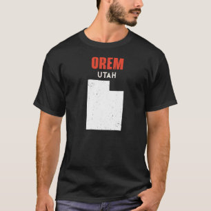 Camiseta Orem Utah Estados Unidos de América Viajes Utahan