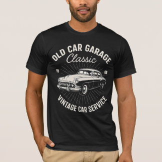 Camiseta OREXO "Classic Garage '48" T-Shirt Black