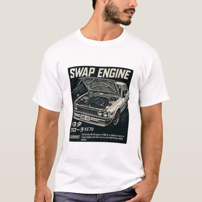Camiseta OREXO "Swap Legend KE70" (Anverso)
