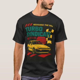 Camiseta OREXO "Turbo Syndicate AE86" T-Shirt Black