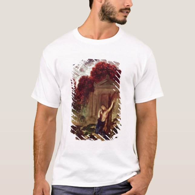 Camiseta Orfeo en la tumba de Eurydice (Anverso)